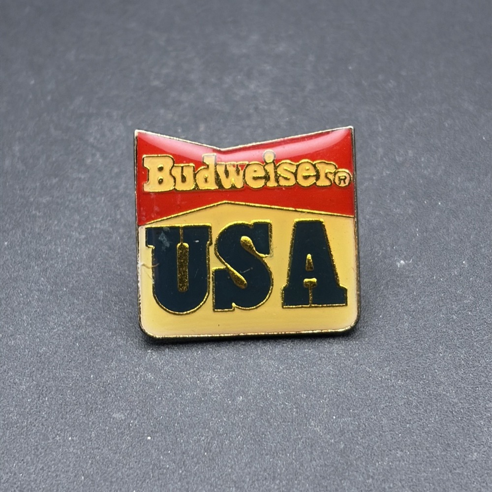 Olympics Team‎ USA Budweiser Beer Sponsor Lapel Hat Pin